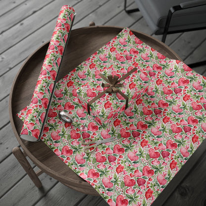Fruity Floral Wrapping Paper