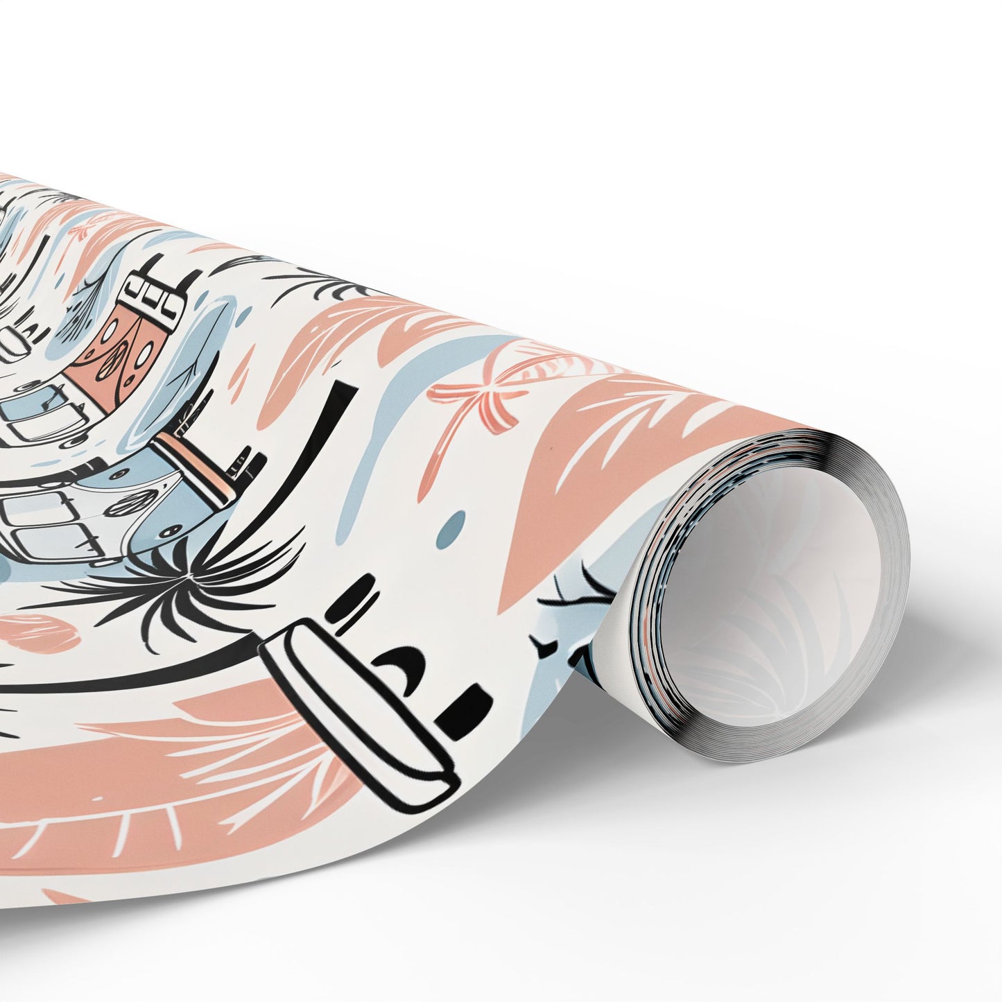 Surfboard Beach Wrapping Papers, Beach and Sea Vibes