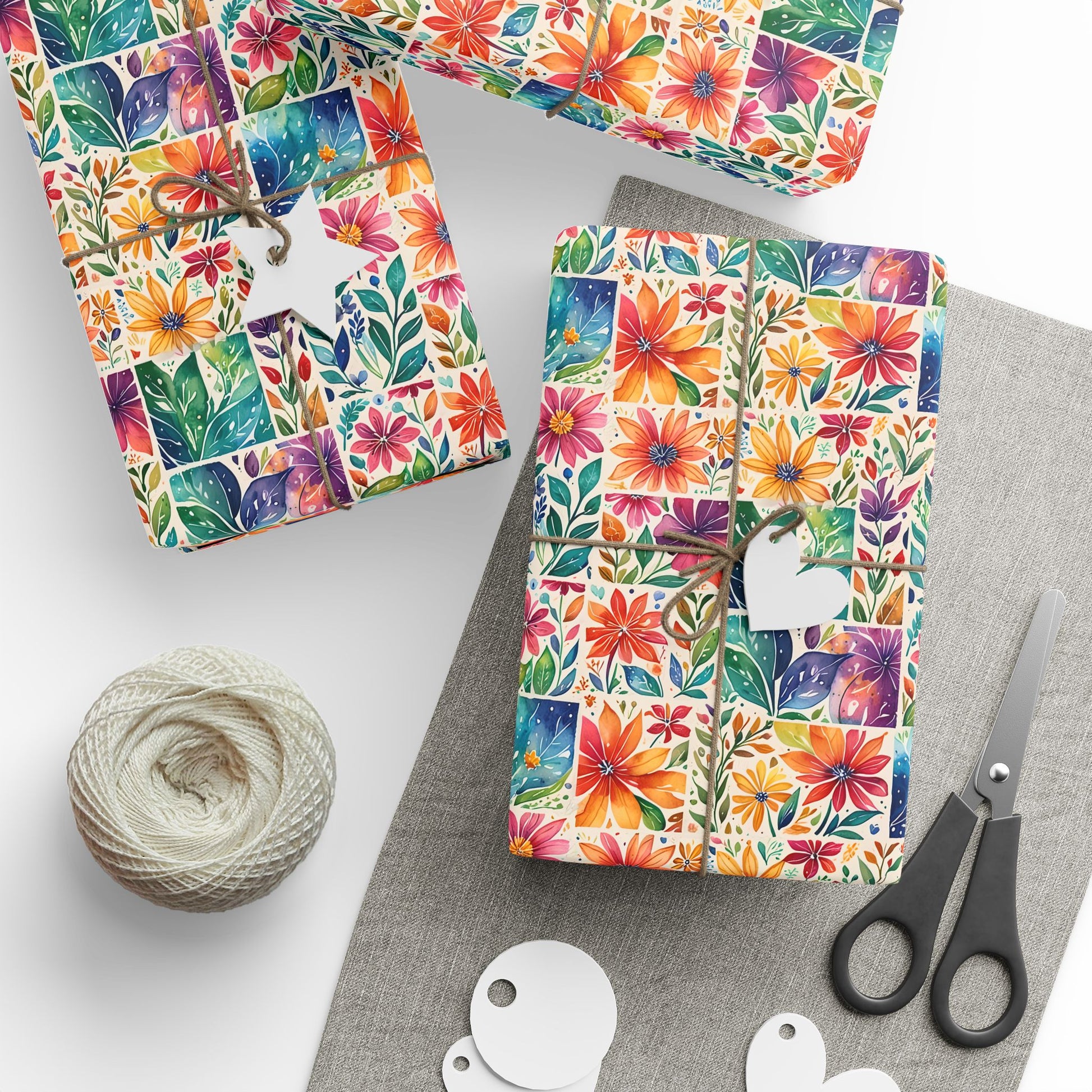 Floral Wrapping Papers