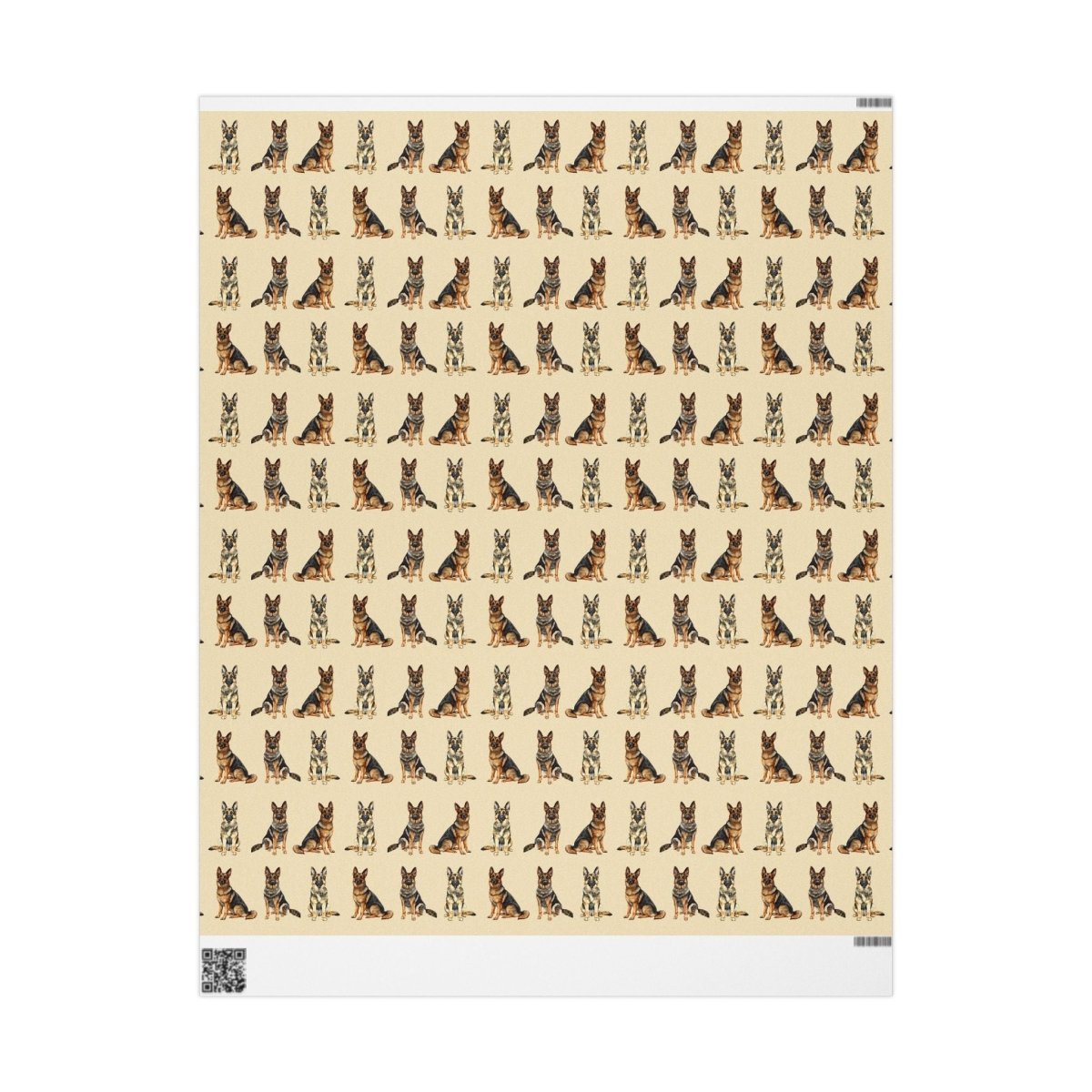 German Shepherd Dog Wrapping Paper