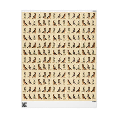 German Shepherd Dog Wrapping Paper