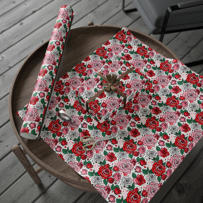 Romantic Floral Wrapping Paper