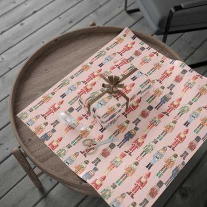 March of the Pastel Misfits – Vintage Nutcracker Wrapping Paper
