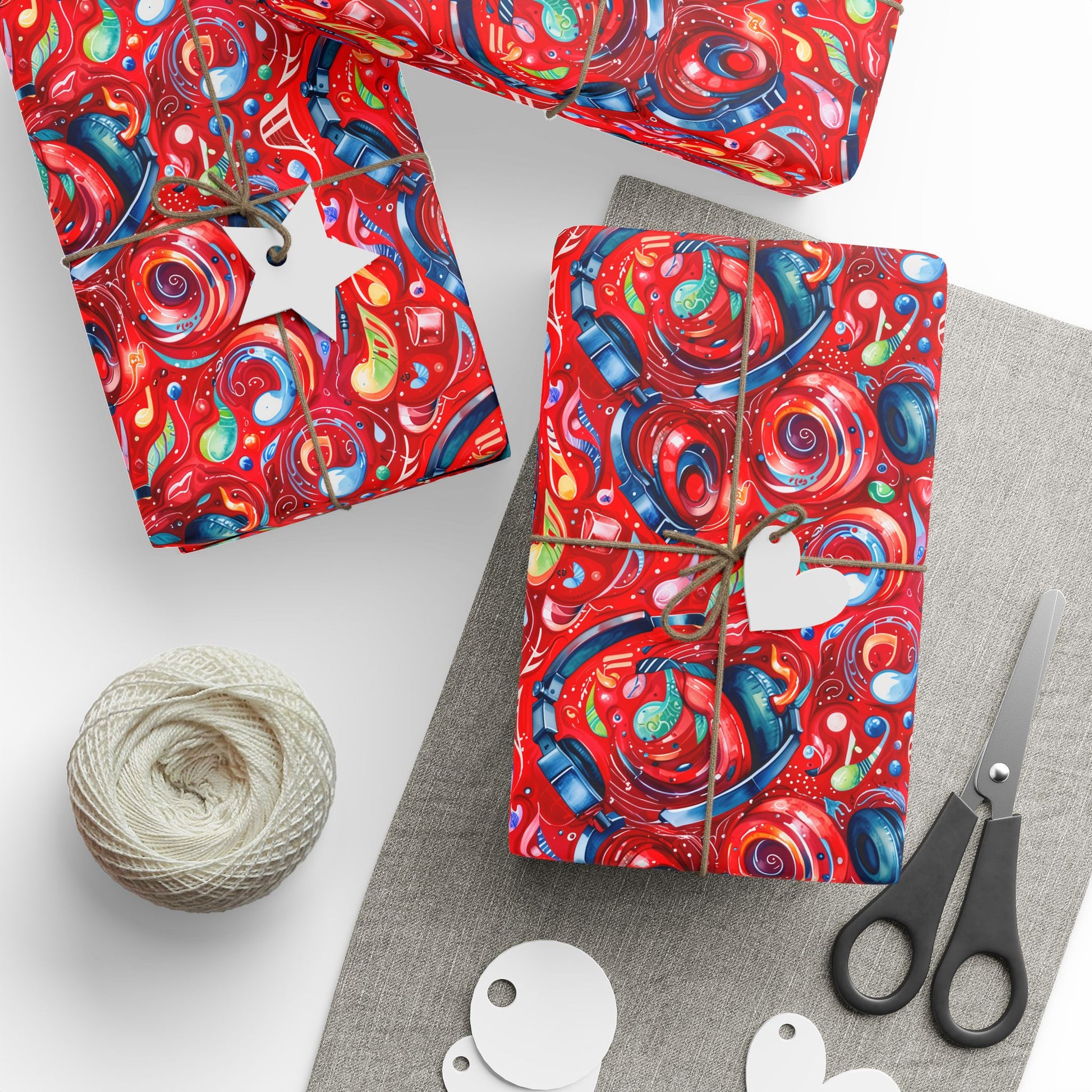 Electric Melody – Bold Music Wrapping Paper