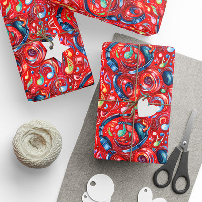 Electric Melody – Bold Music Wrapping Paper