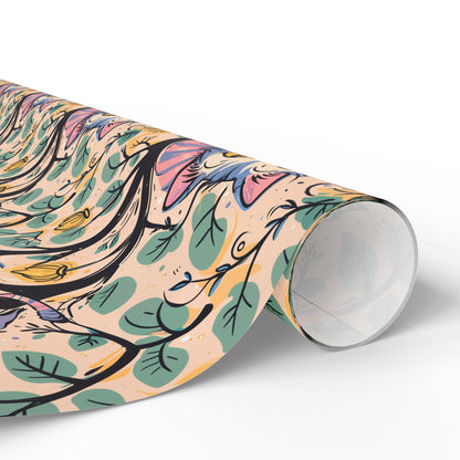 Abstract Cheshire Cat Gift Wrap