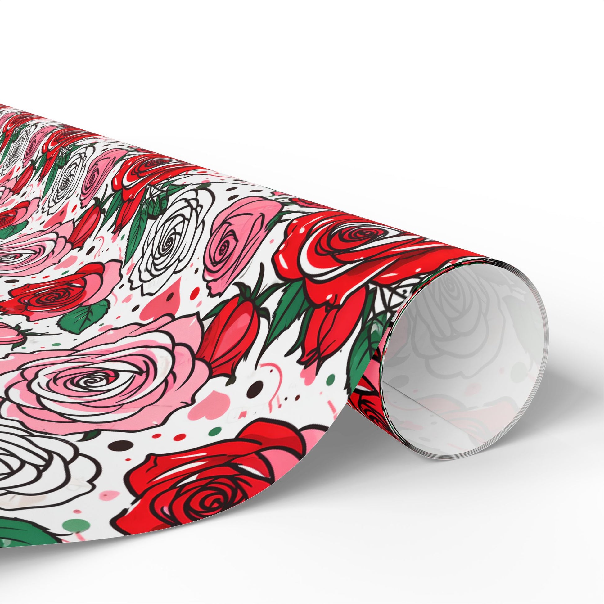 Romantic Floral Wrapping Paper