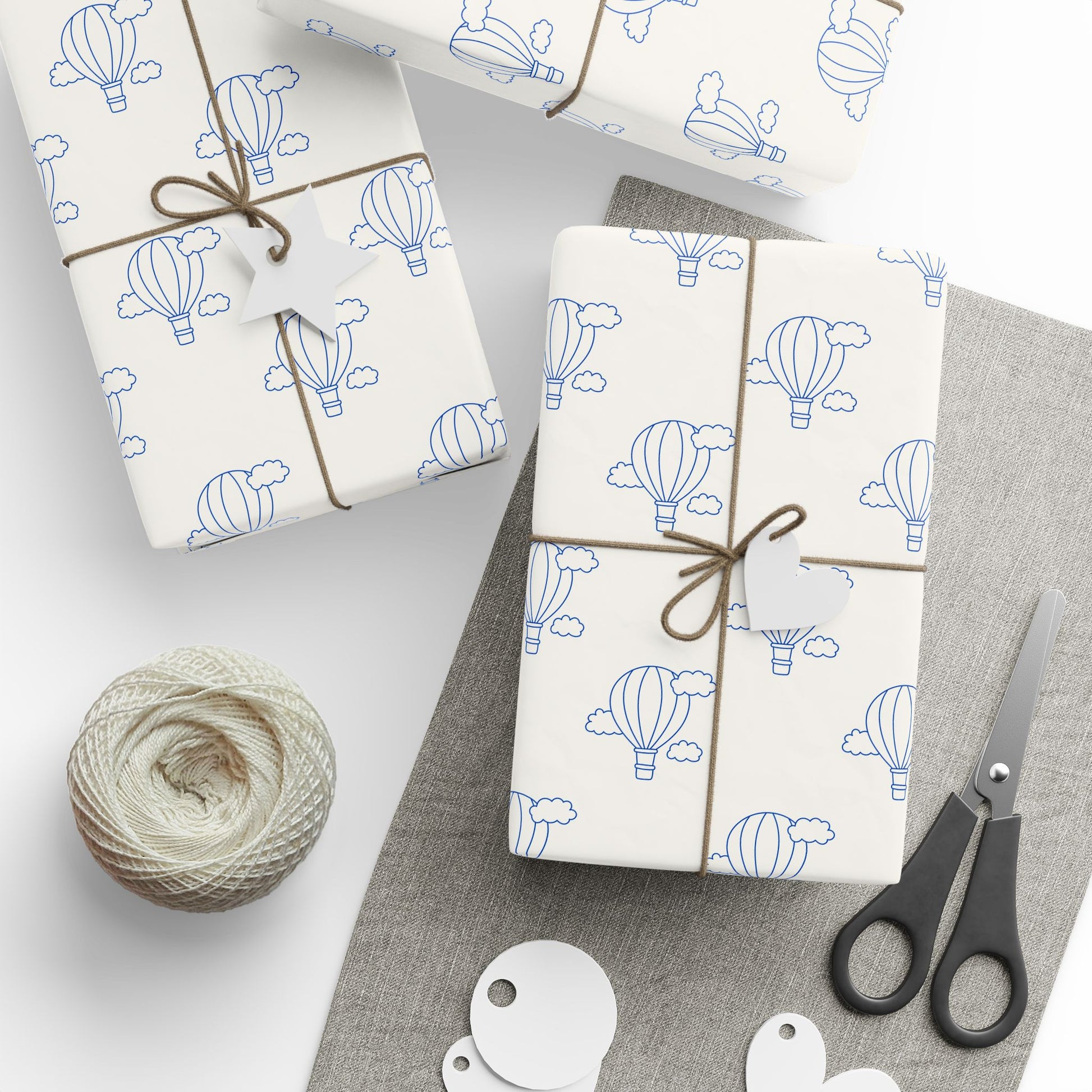 Hot Air Balloon Gift Wrap Roll