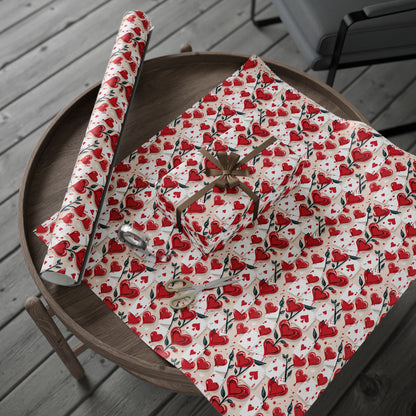 Queen of Hearts Playing Cards with Roses Being Painted Red