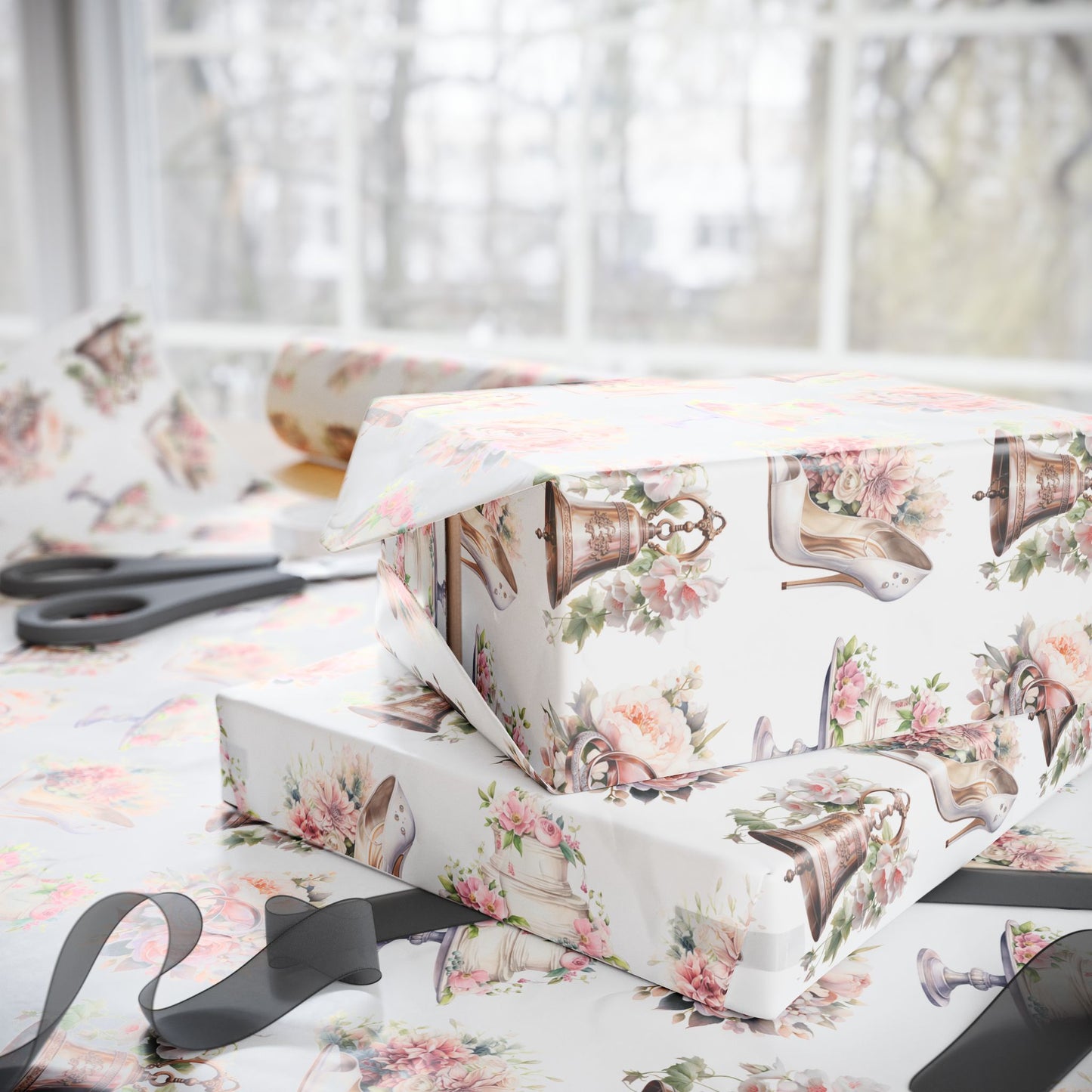 Iconic Wedding Elements Wrapping Design
