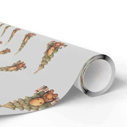 Snuggle & Sprinkle – Gingerbread Dreams Wrapping Paper