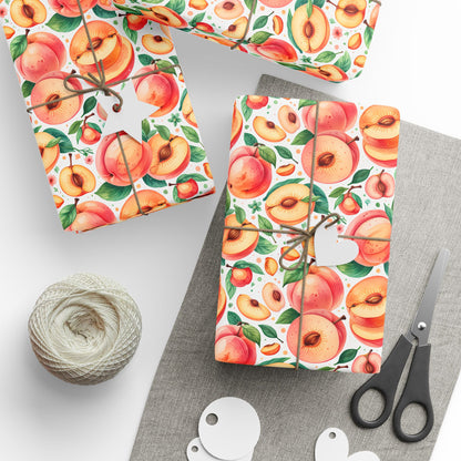 Just Peachy – Fruit - Filled Wrapping Paper