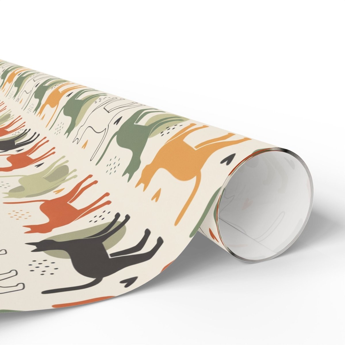 Cool Cats Club – Retro Cat Wrapping Paper