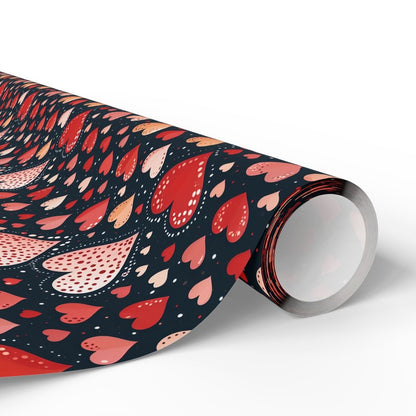 Heart Pattern Wrapping Paper