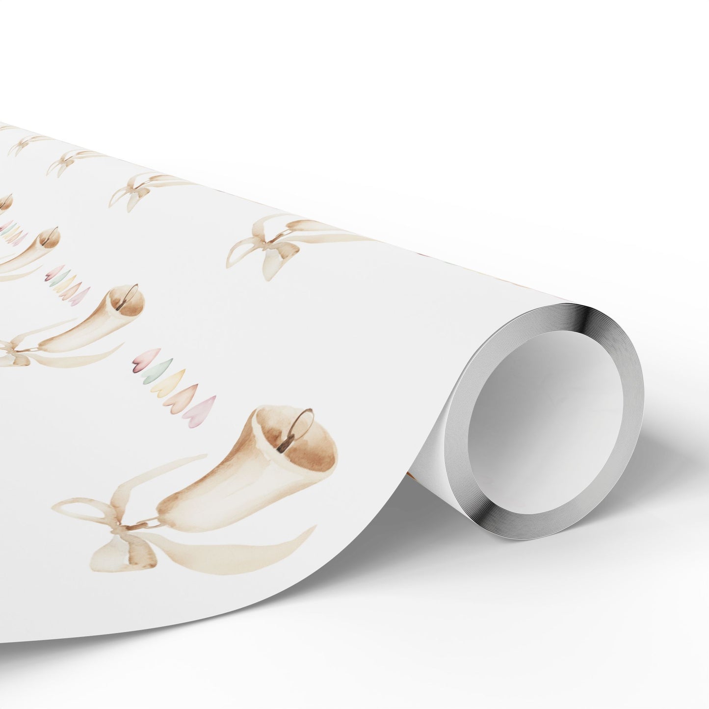 Wedding Bells and Hearts Wrapping Papers