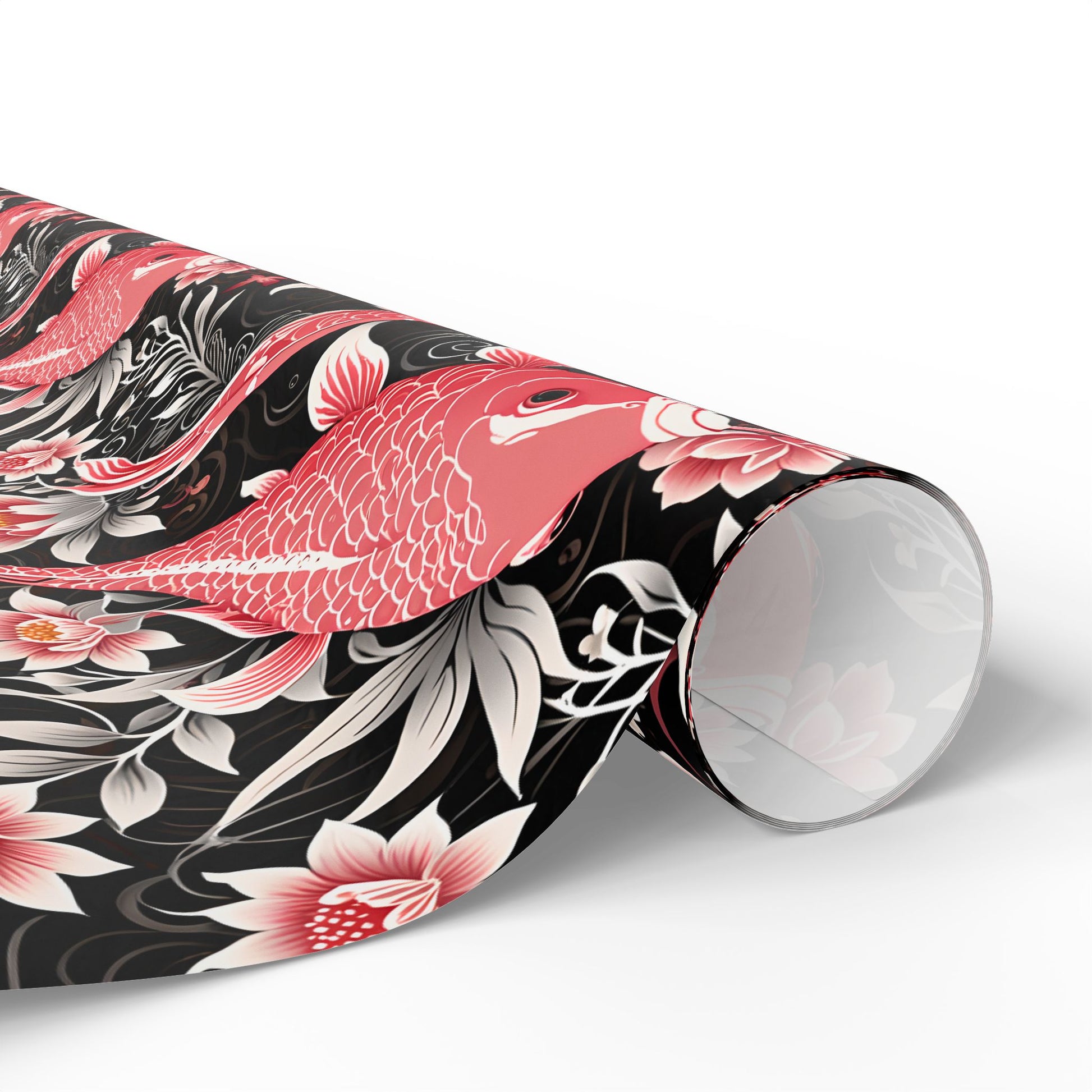 Koi Elegance – Graceful Gift Wrap