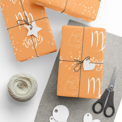 Wrapped to Precision – Virgo Zodiac Wrapping Paper