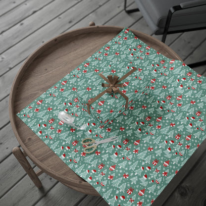 Jolly Sketchmas – Whimsical Winter Wrapping Paper