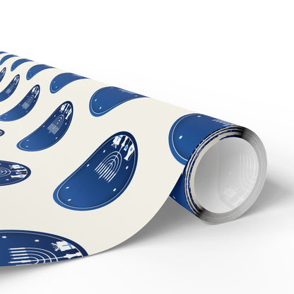Hanukkah Blue and White Wrapping Papers