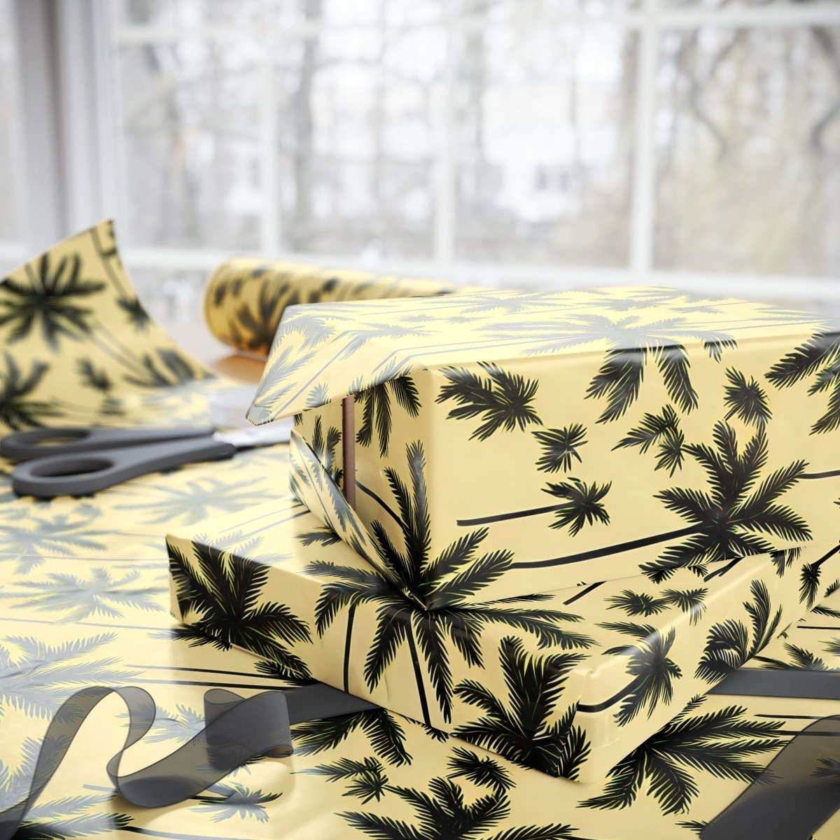Tropical Palm Trees Gift Wrap