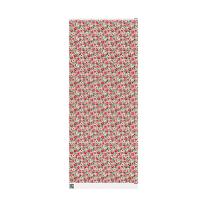 Charming Pink Heart Wrapping Paper for Gift Giving