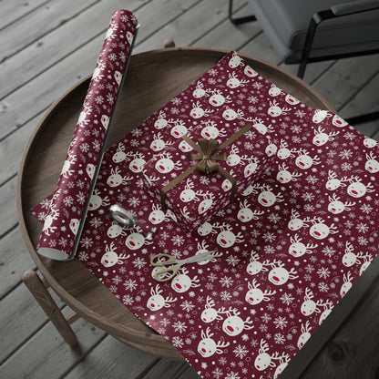 Sleigh All Day – Sassy Reindeer Wrapping Paper