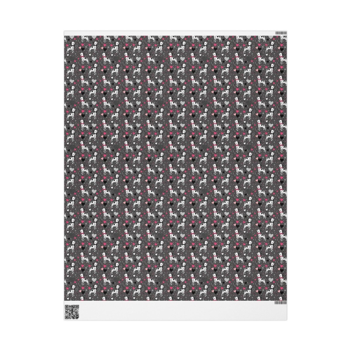 Spot On Sweetheart – Dalmatian Love Wrapping Paper