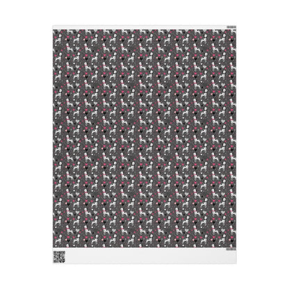 Spot On Sweetheart – Dalmatian Love Wrapping Paper
