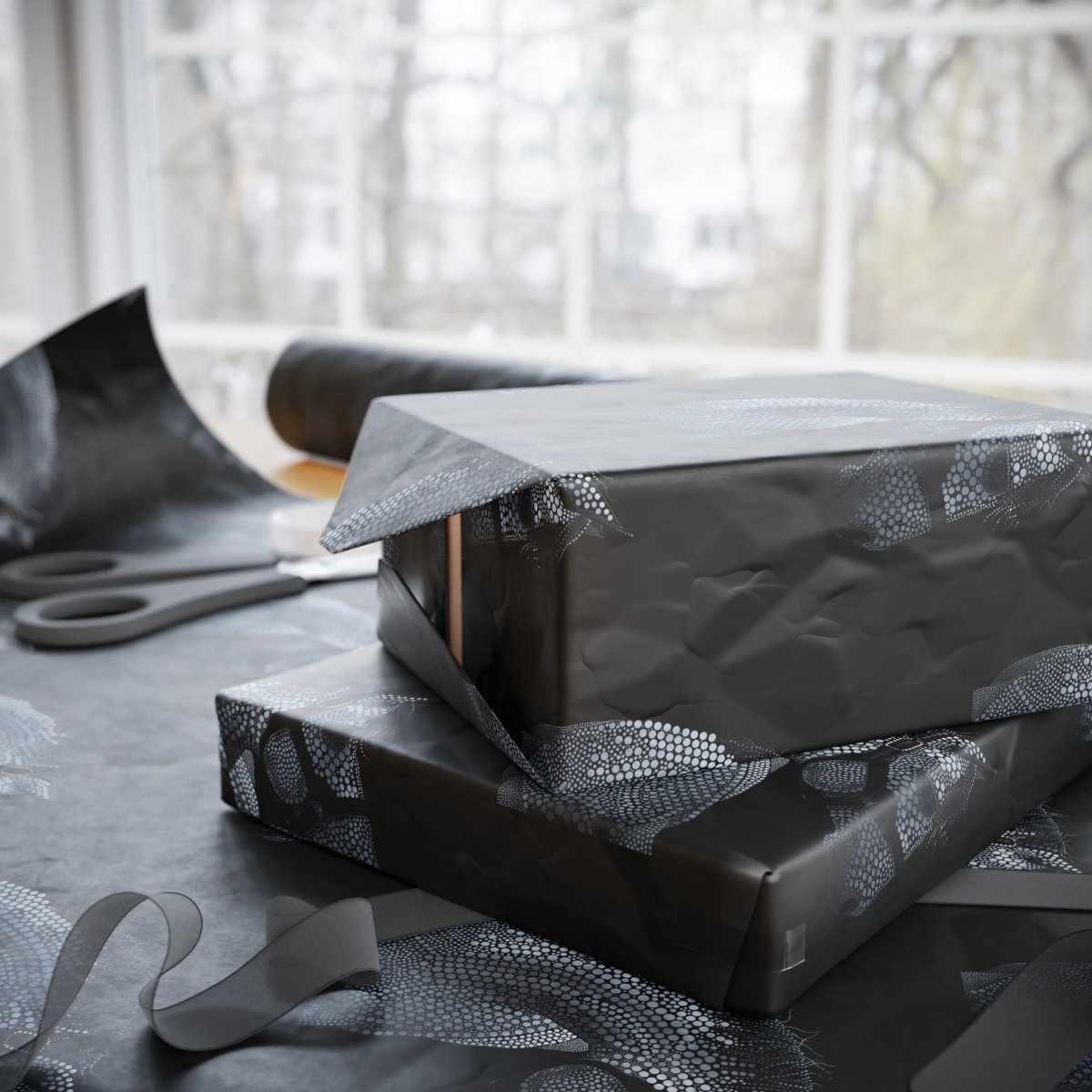 Dappled Majesty – Equine Elegance Wrapping Paper
