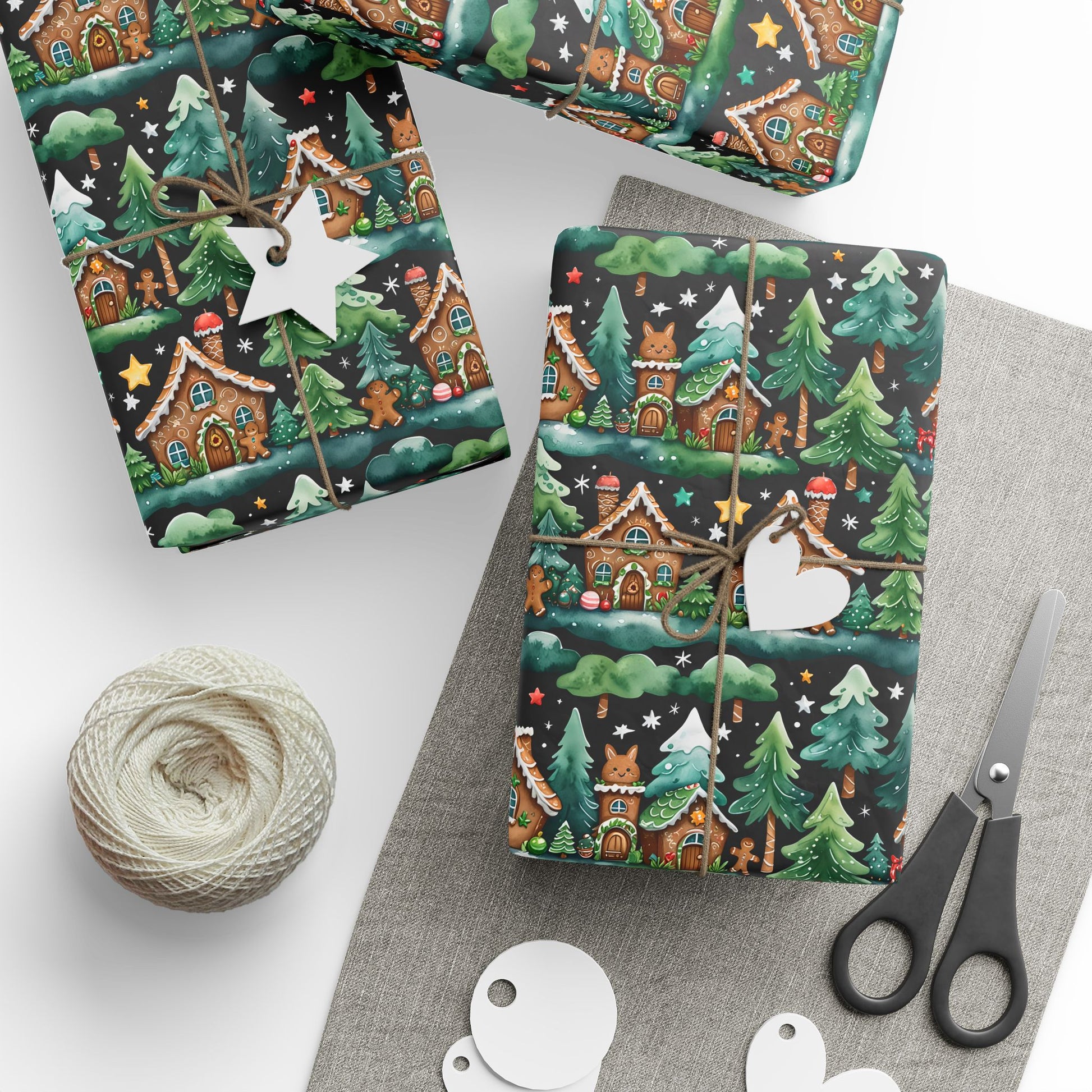 Midnight Munchkinville – Gingerbread Dreams on a Starry Night