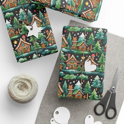 Midnight Munchkinville – Gingerbread Dreams on a Starry Night