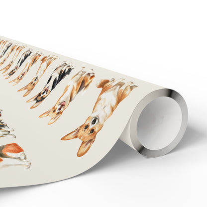 Corgi Wrapping Paper Rolls