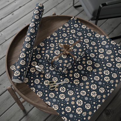 Stellar Stillness – Modern Holiday Wrapping Paper