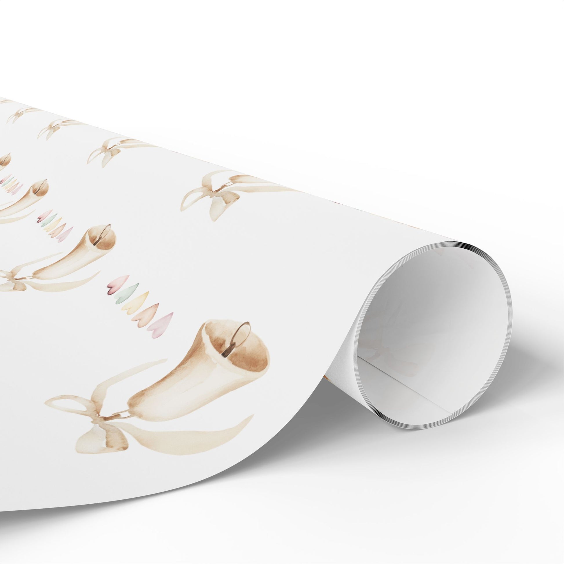 Wedding Bells and Hearts Wrapping Papers