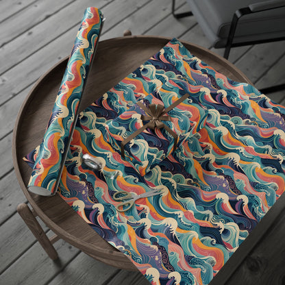 Ocean Wave Wrapping Papers