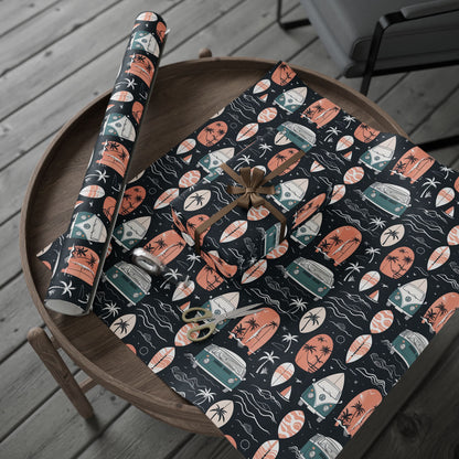 Surf Theme Wrapping Papers