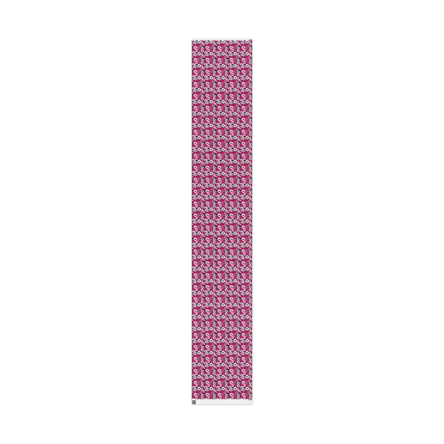 Pink & White Floral Wrapping Paper