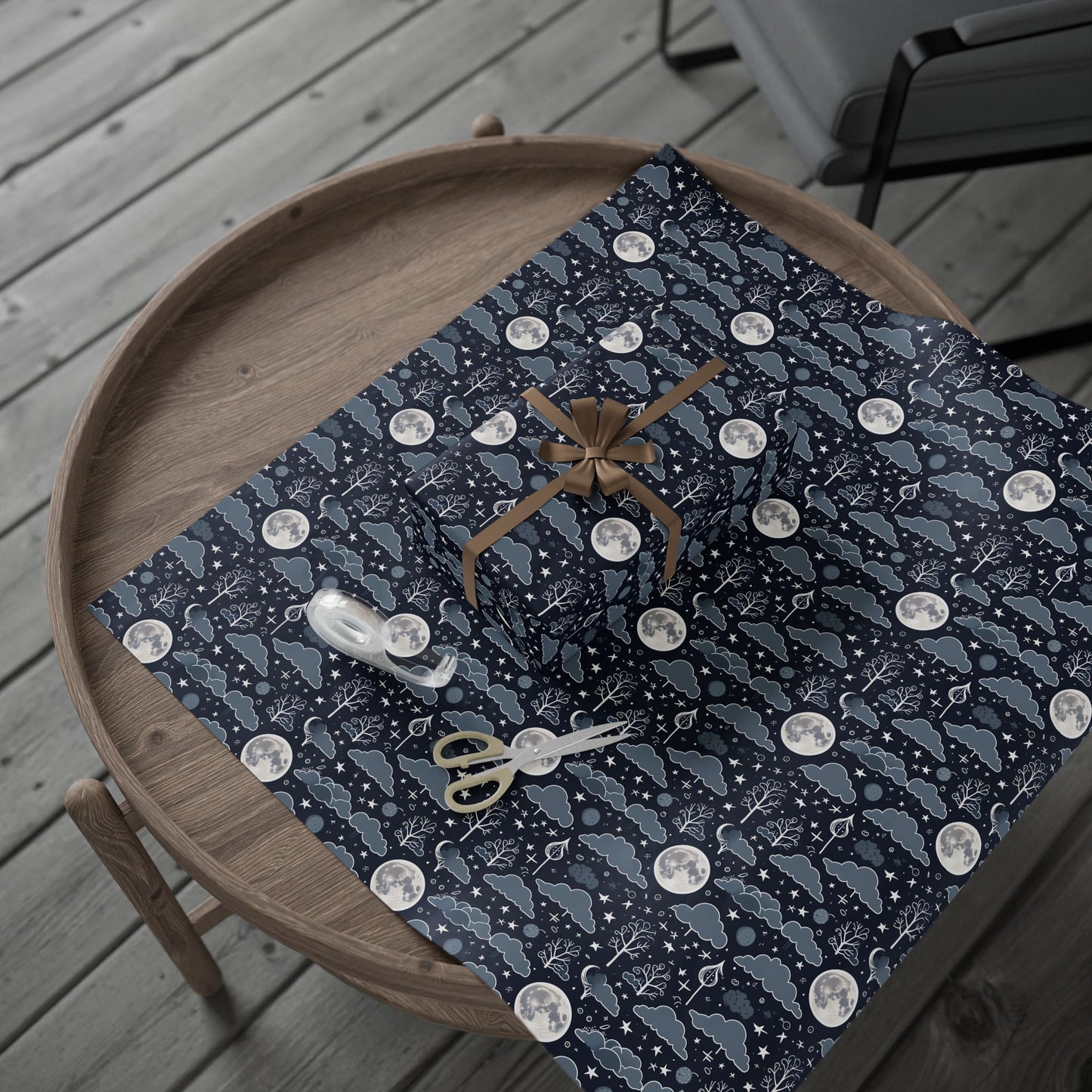 Celestial Woodland Sky Gift Wrap