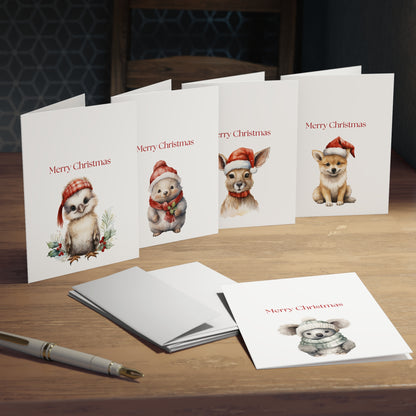 Australian Wildlife Christmas Cards – 25 Pack | Blank Inside