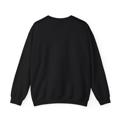 Crewneck Sweatshirt - 'Go Away' Stencil Graphic Cozy Pullover