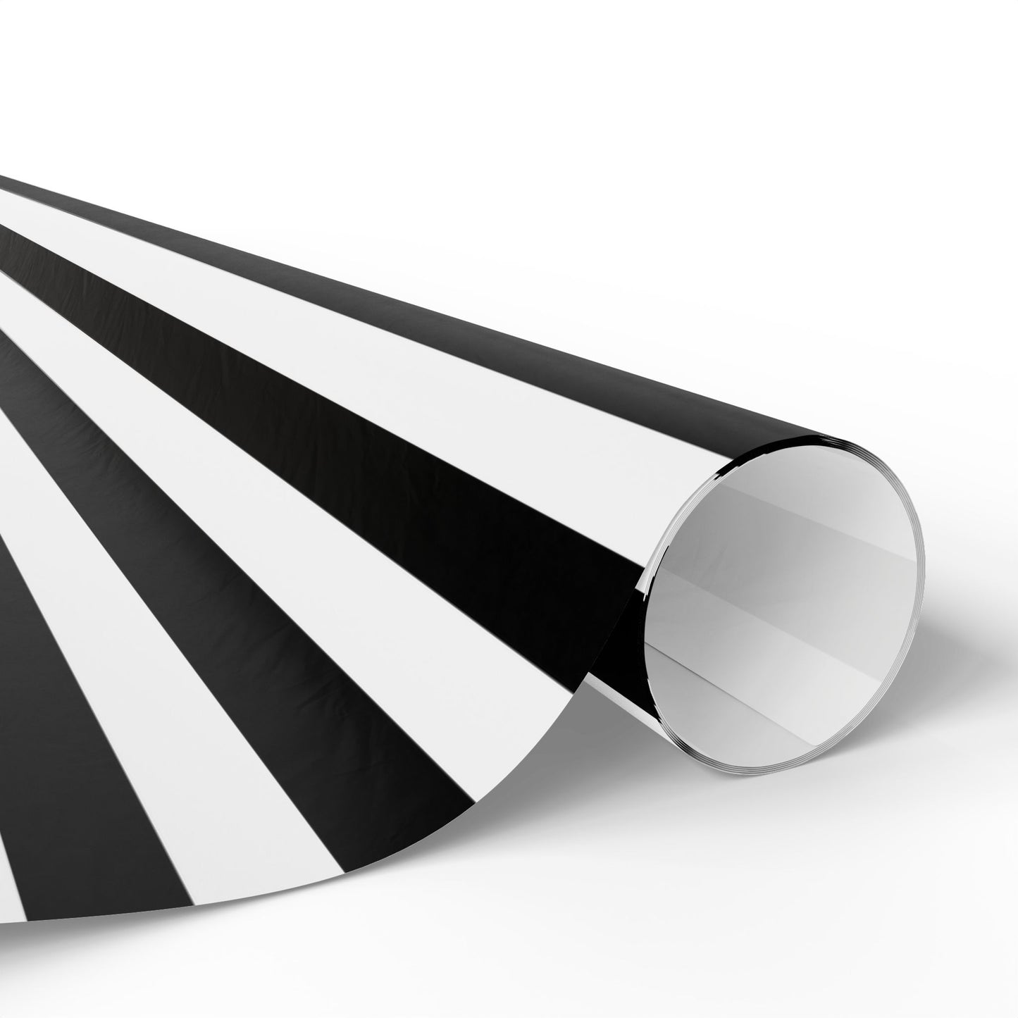 Black & White Stripes – Minimalist Wrap
