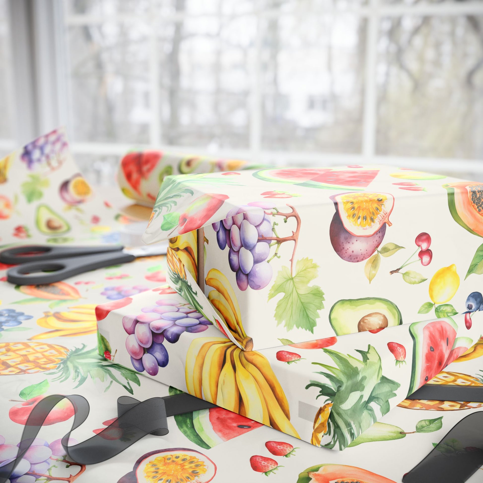 Vibrant Vegetable Wrapping Paper