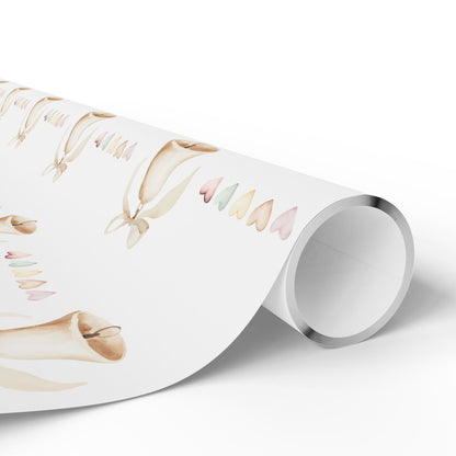 Wedding Bells and Hearts Wrapping Papers