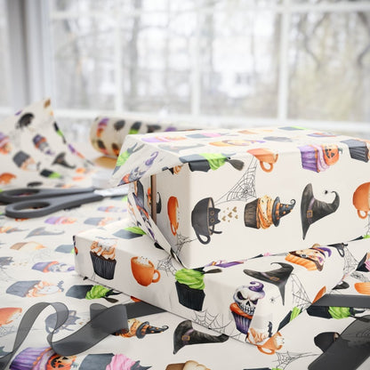 Creepin’ It Sweet – Halloween Cupcake Wrapping Paper