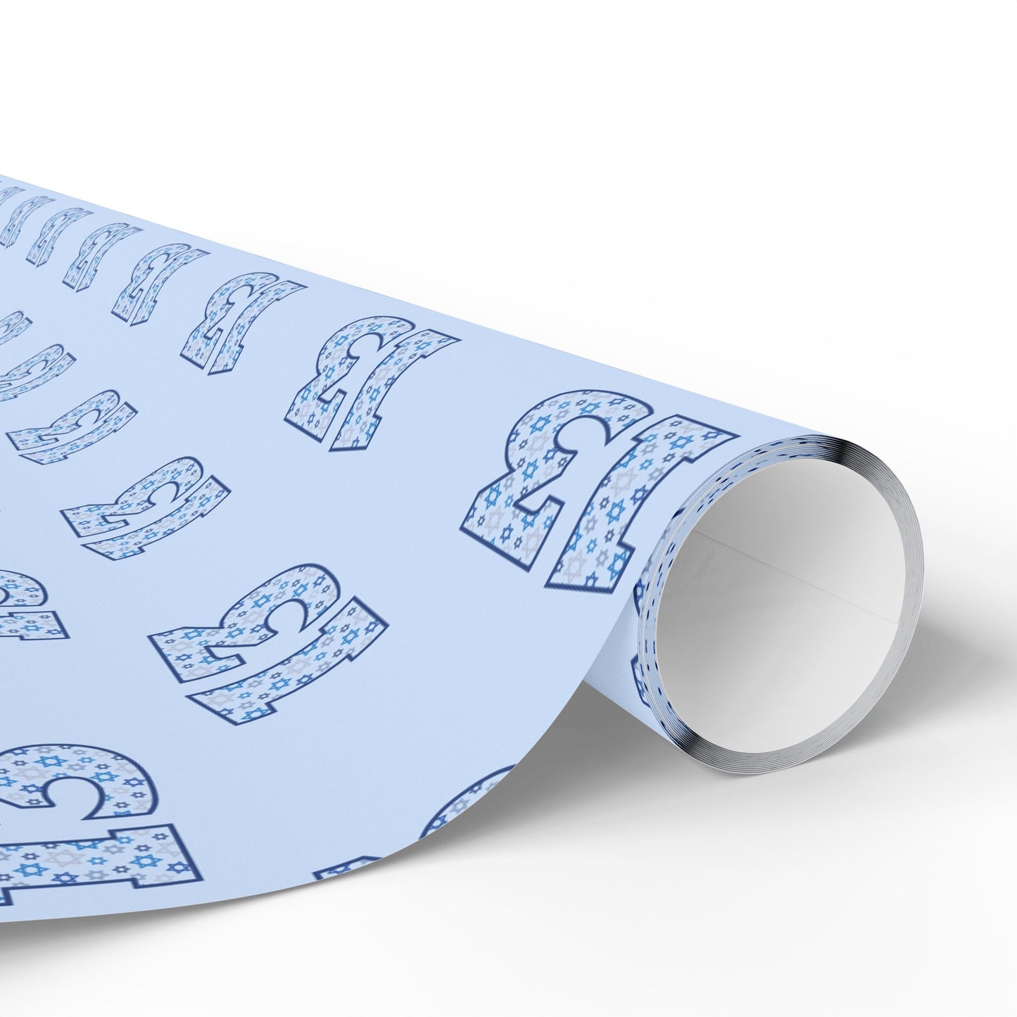 Stylish Wrapping Paper for Bat or Bar Mitzvah