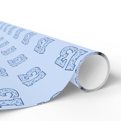 Stylish Wrapping Paper for Bat or Bar Mitzvah
