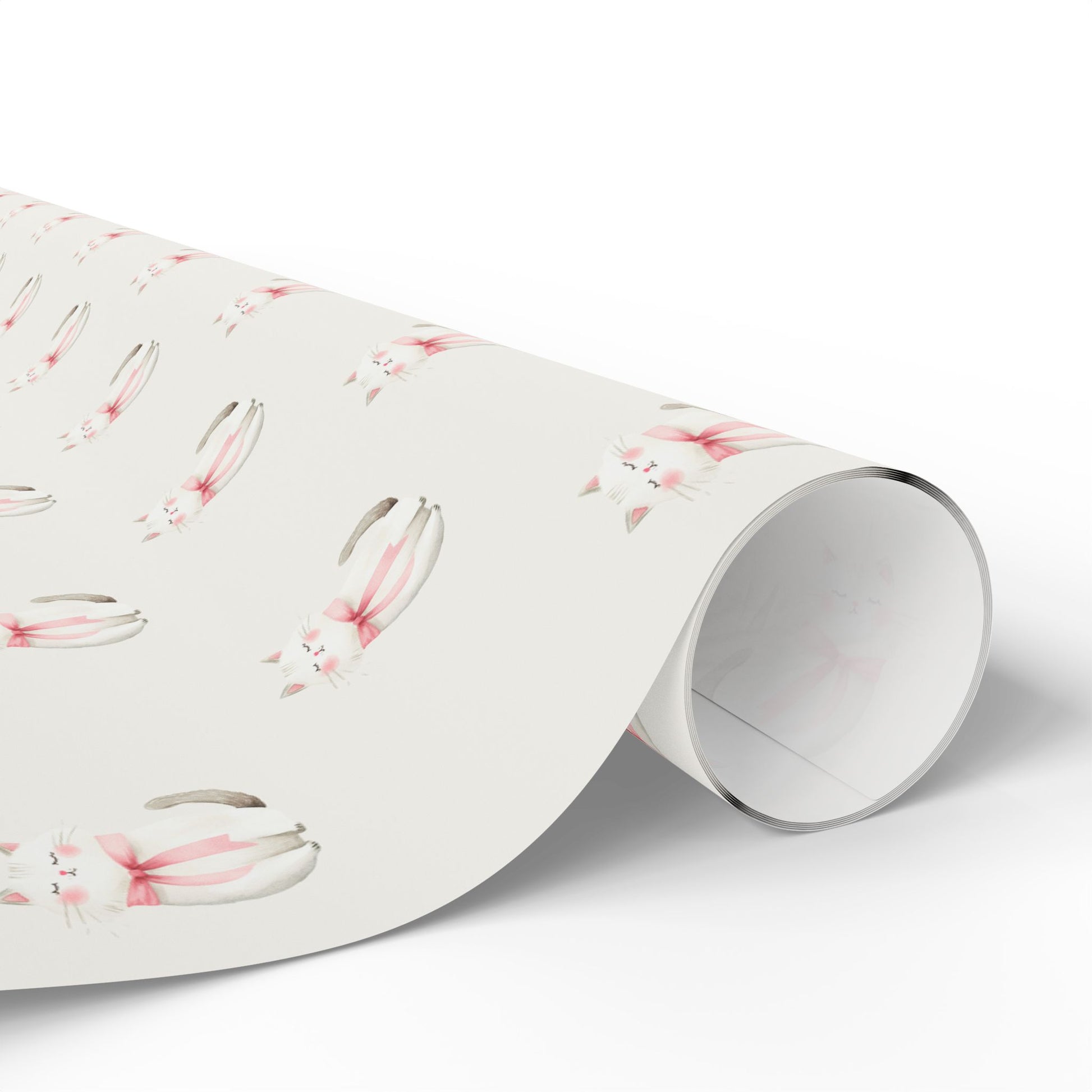 Grey Kitties Gift Wrap