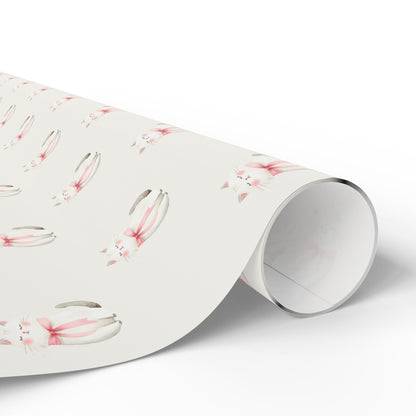 Grey Kitties Gift Wrap