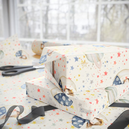 Moonlit Daydreams – Starry Princess Wrapping Paper