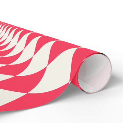 Pink Harlequin Gift Wrap